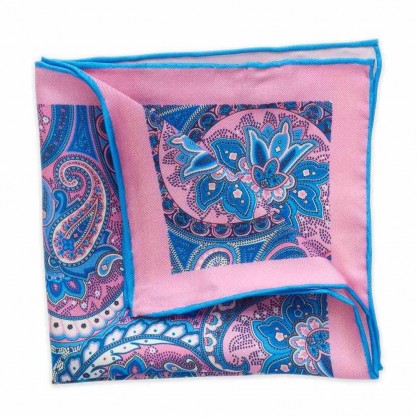 Portorosa Silk Pocket Square