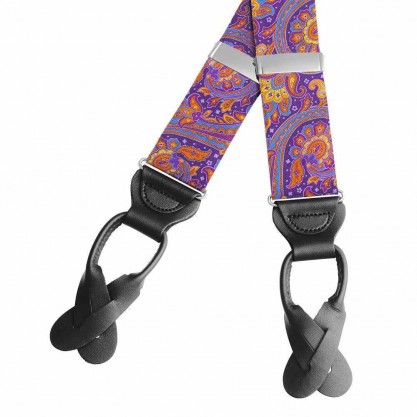 Barshaw Purple - Braces/Suspenders