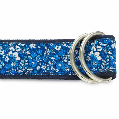 Garden Blue - D-Ring Belts
