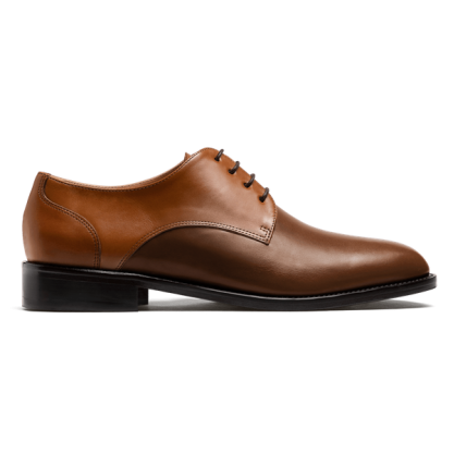 Derby shoes - brown leather