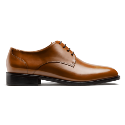 Derby shoes - brown flora leather