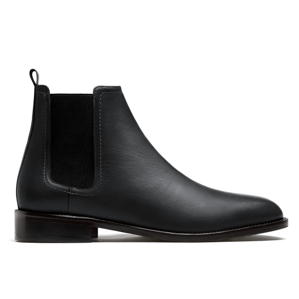Chelsea Boots - black italian calf leather