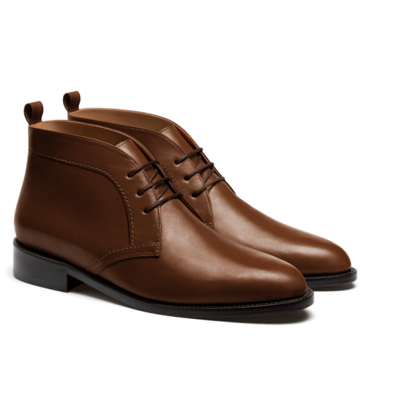 Chukka Boots - brown italian calf leather