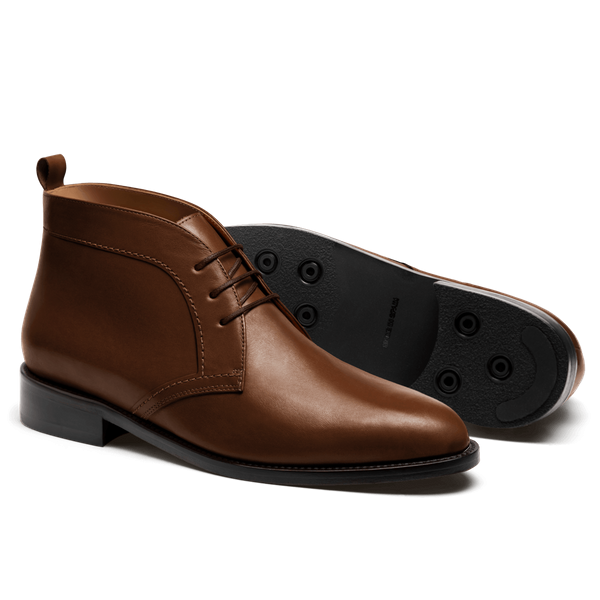 Chukka Boots - brown italian calf leather