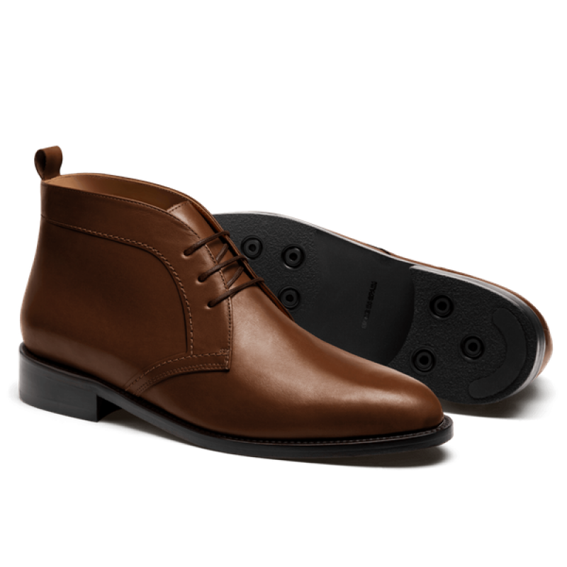 Chukka Boots - brown italian calf leather