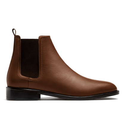 Chelsea Boots - brown italian calf leather
