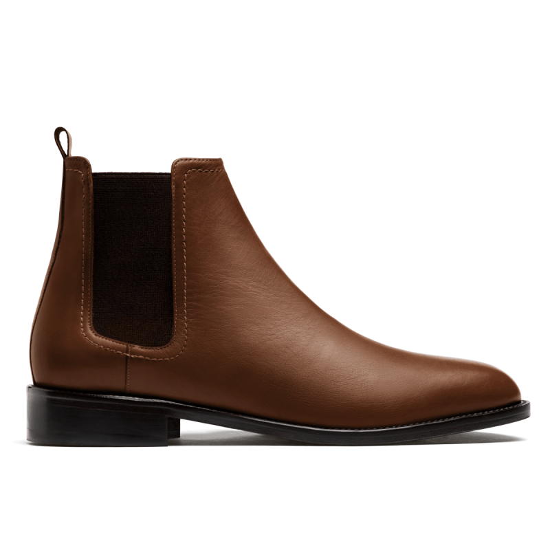 Chelsea Boots - brown italian calf leather