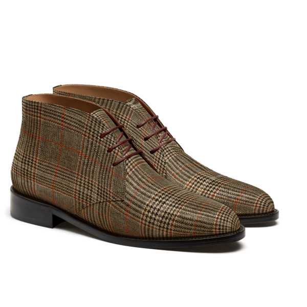 Chukka Boots - brown tweed