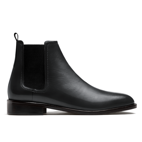 Men's Chelsea Boots - black italian calf leather