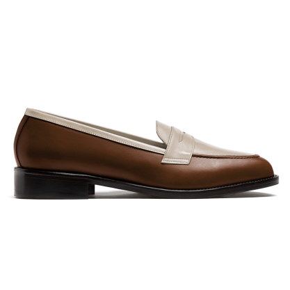 Penny Loafer - brown leather