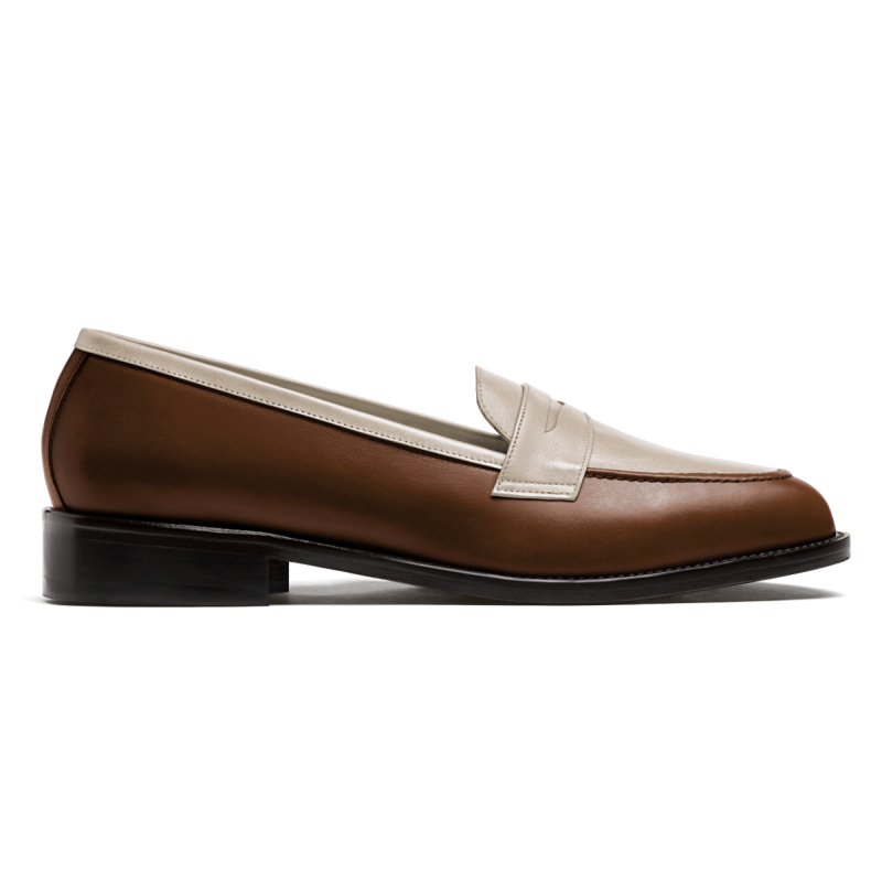 Penny Loafer - brown leather