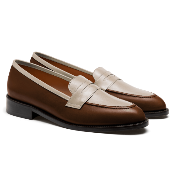 Penny Loafer - brown leather