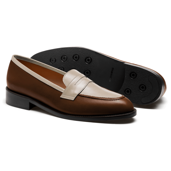 Penny Loafer - brown leather
