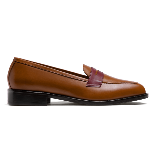 Penny Loafer - brown leather