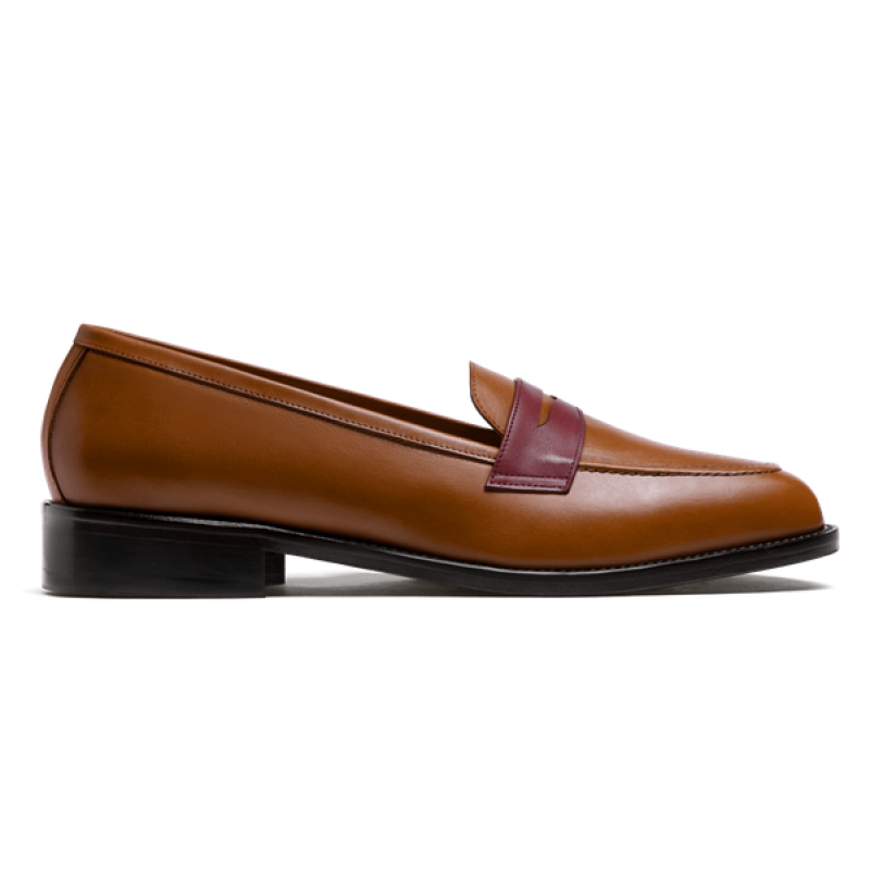 Penny Loafer - brown leather