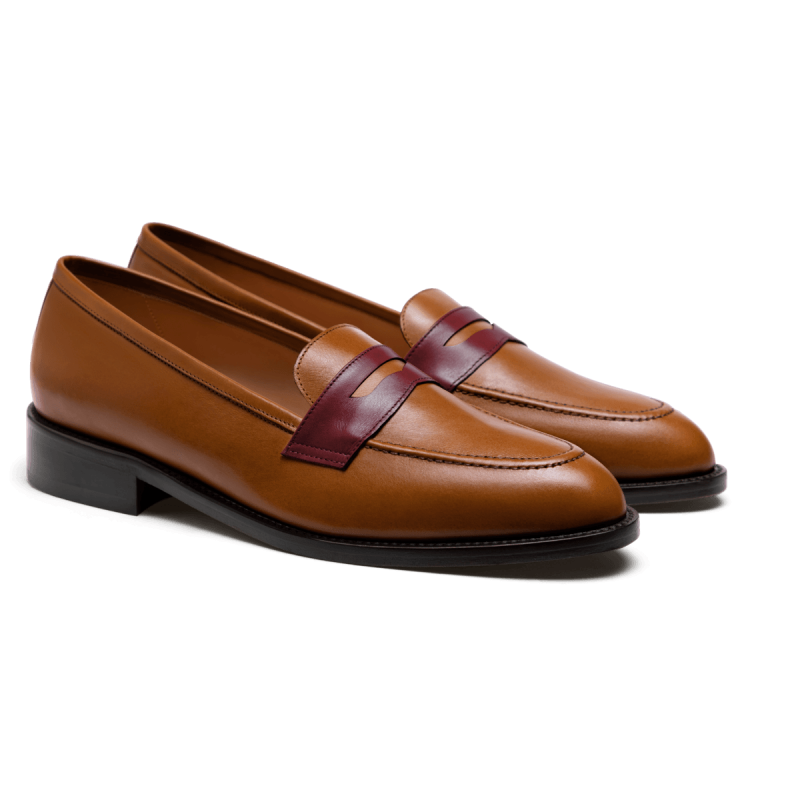 Penny Loafer - brown leather