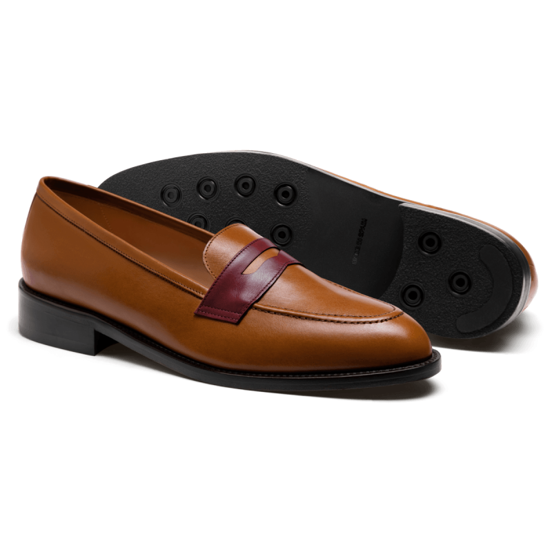 Penny Loafer - brown leather