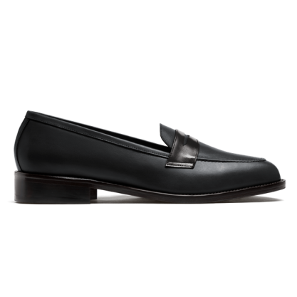 Penny Loafer - black leather