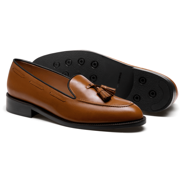 Tassel Loafer - brown leather