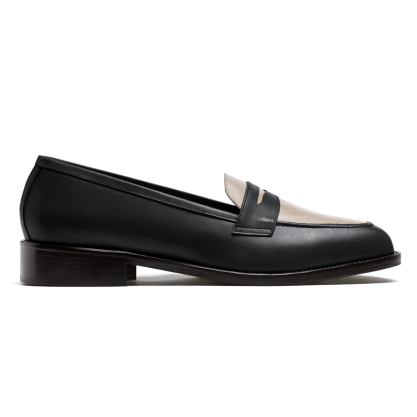 Penny Loafer - black leather