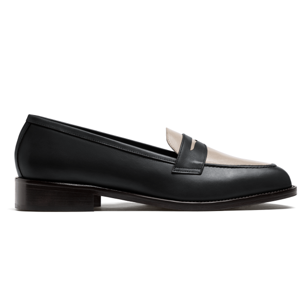 Penny Loafer - black leather