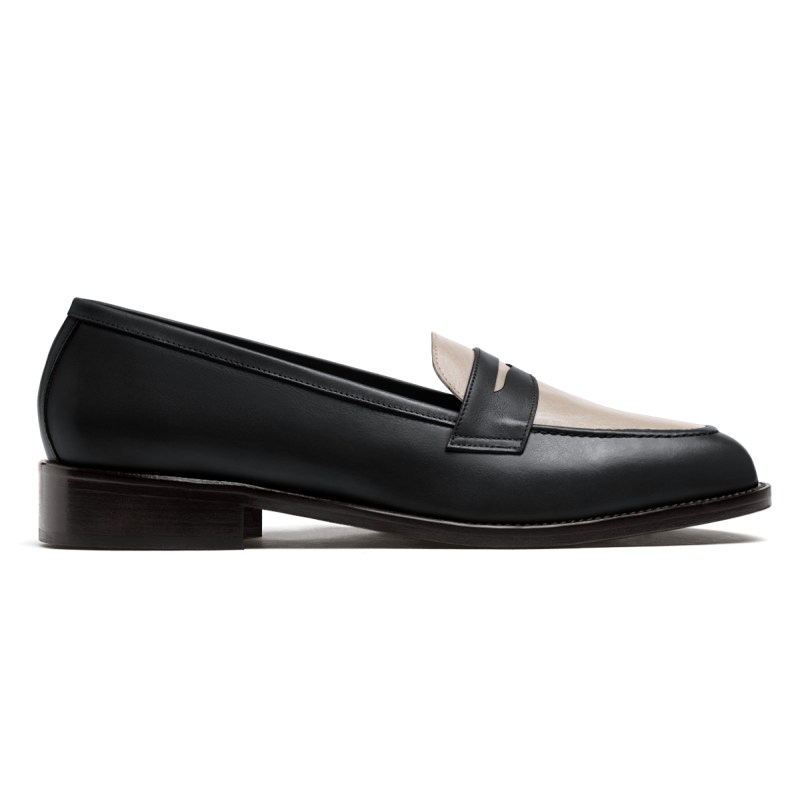 Penny Loafer - black leather