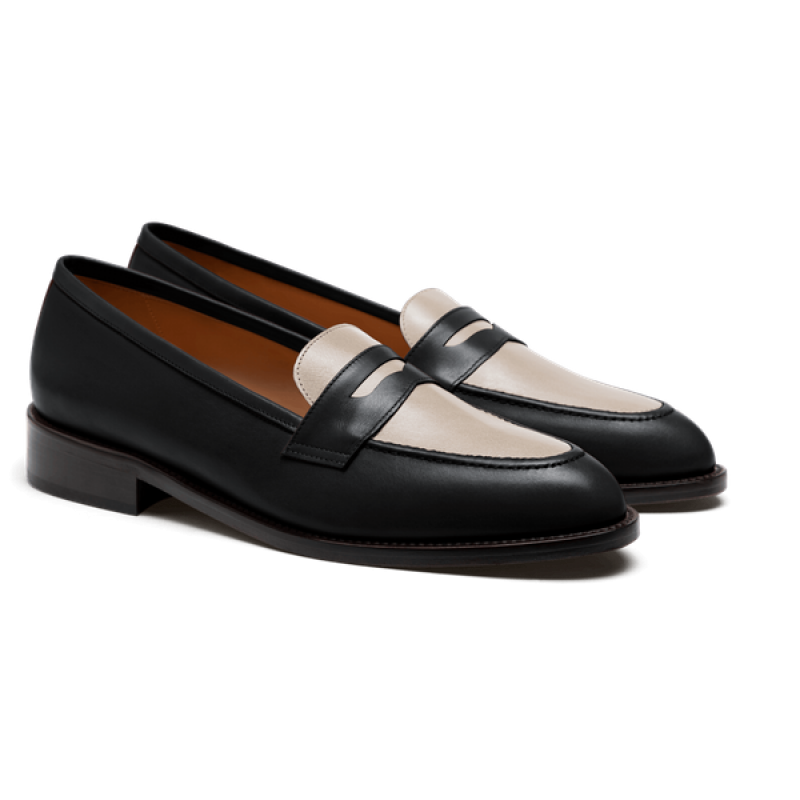 Penny Loafer - black leather