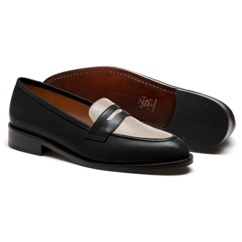 Penny Loafer - black leather