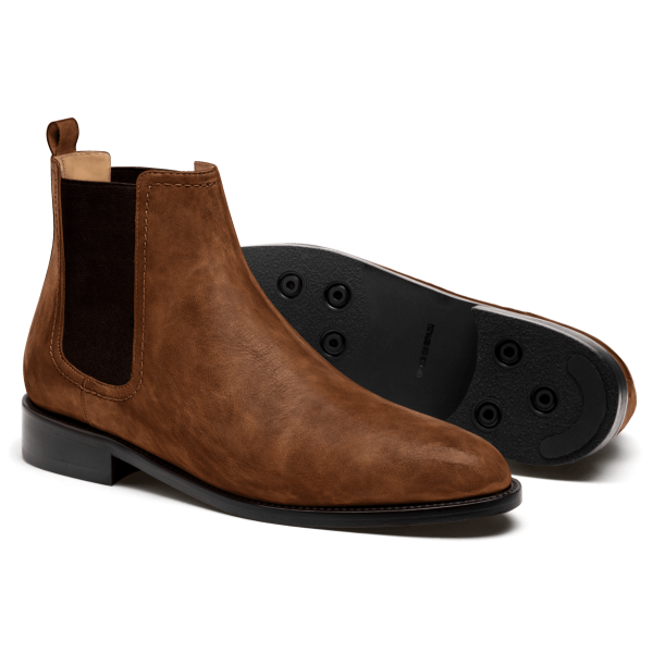 Men's Chelsea Boots - brown country