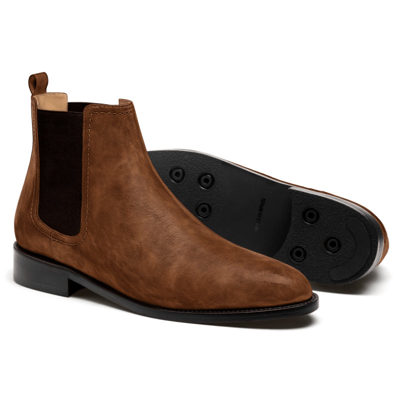 Men's Chelsea Boots - brown country