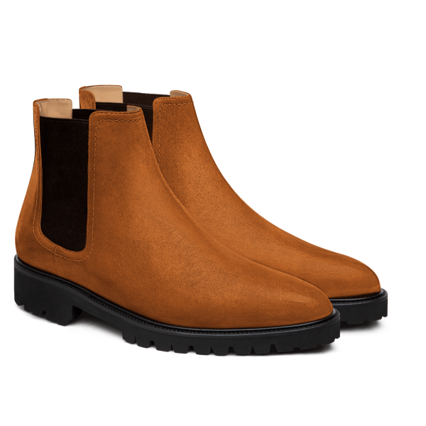 Chelsea Boots - brown suede