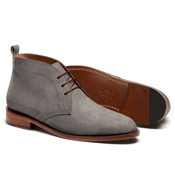 Chukka Boots - grey suede