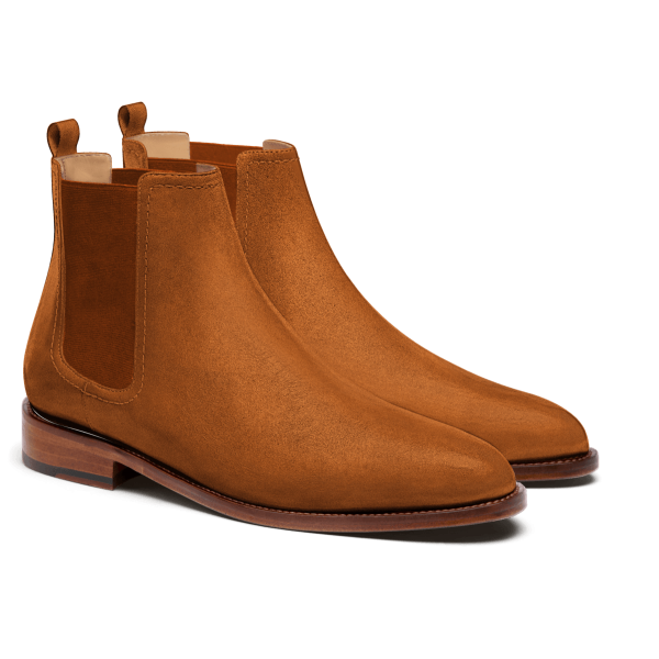 Chelsea Boots - brown suede