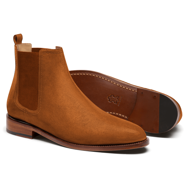 Chelsea Boots - brown suede