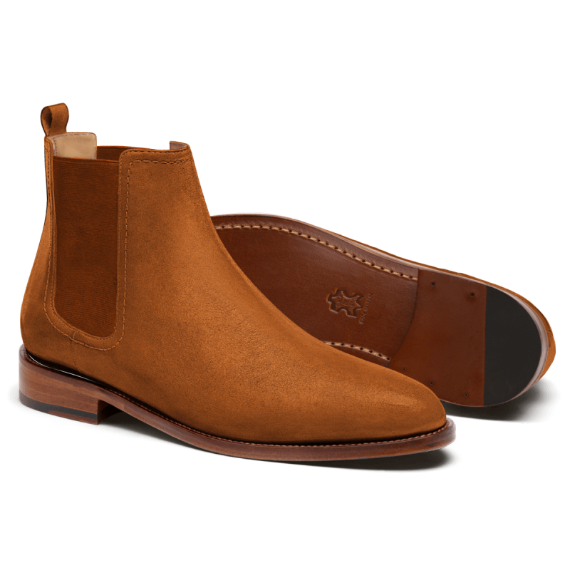 Chelsea Boots - brown suede