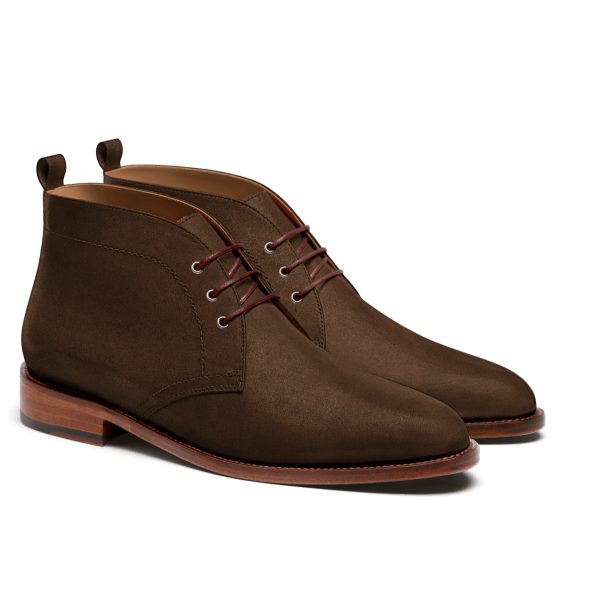 Men's Chukka Boots - brown suede