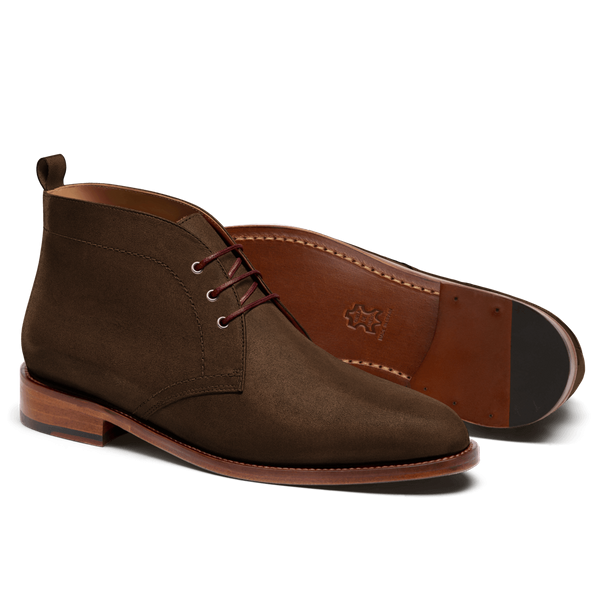 Men's Chukka Boots - brown suede