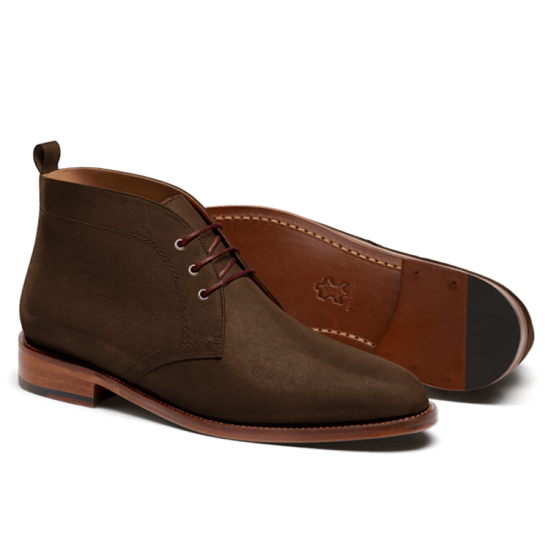 Men's Chukka Boots - brown suede