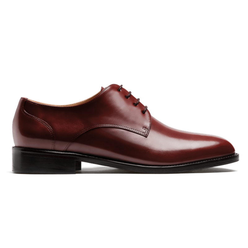 Derby shoes - oxblood flora leather