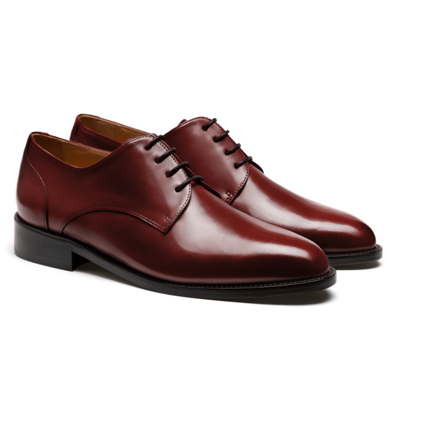 Derby shoes - oxblood flora leather