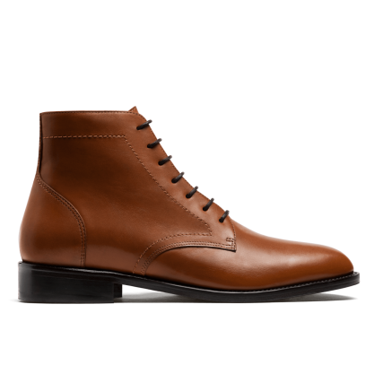 Dress Boots - brown italian calf leather