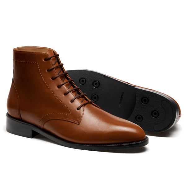 Dress Boots - brown italian calf leather