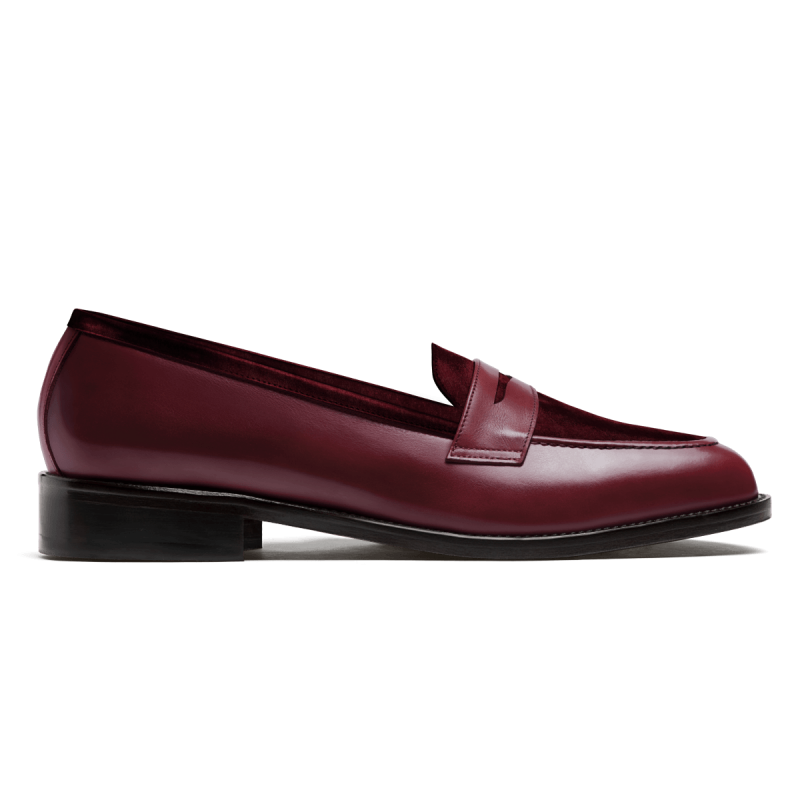 Penny Loafer - oxblood leather
