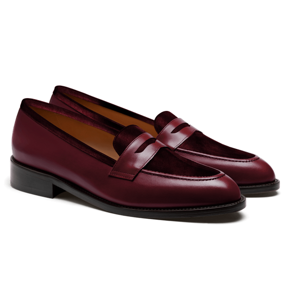 Penny Loafer - oxblood leather