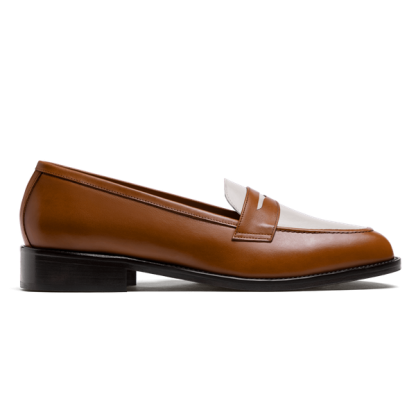 Penny Loafers - brown leather