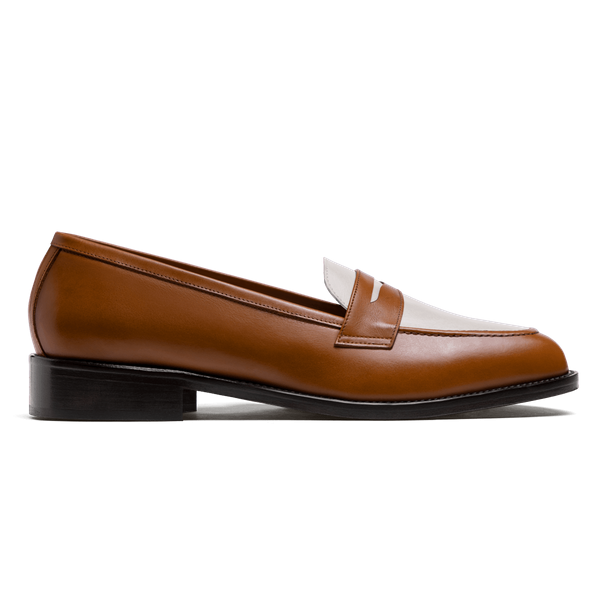 Penny Loafers - brown leather