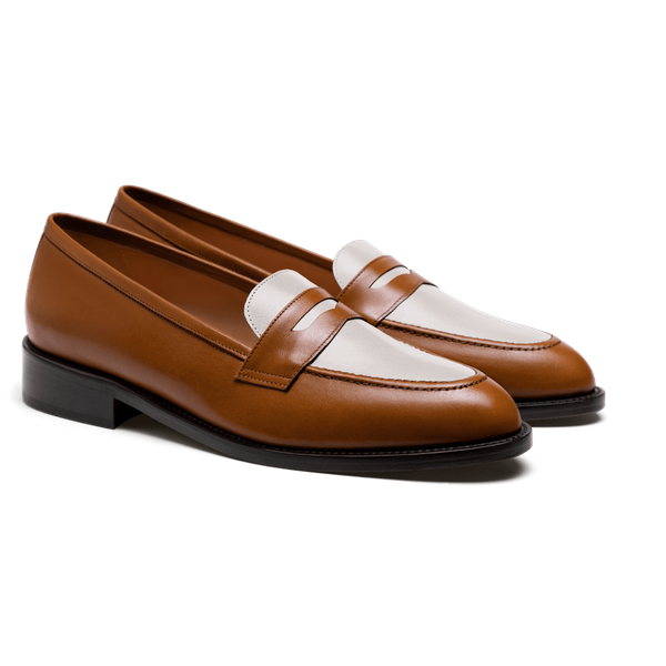 Penny Loafers - brown leather