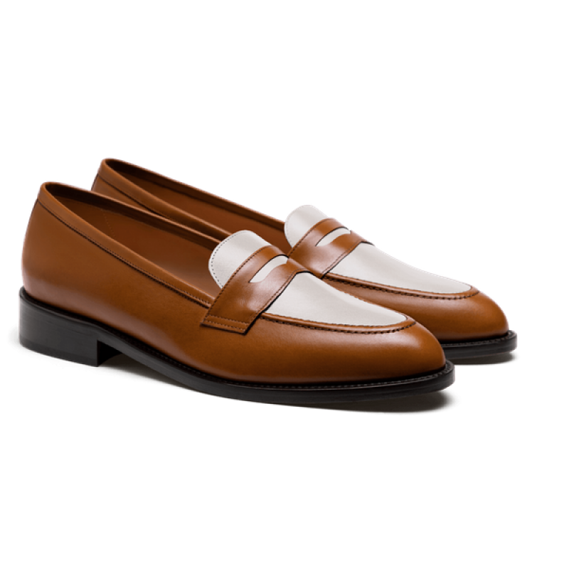 Penny Loafers - brown leather