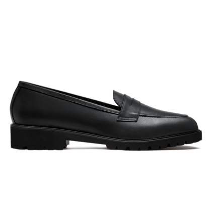 Penny Loafers - black italian calf leather
