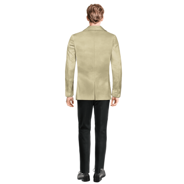 Collared beige Field jacket